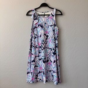 Lilly Pulitzer Tank Dress Sleeveless Casual‎ Colorful Print Size M